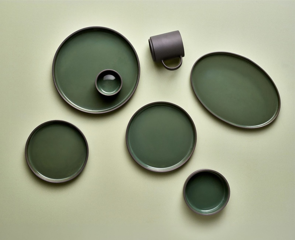 Oorbeker 27.0cl Kava Green Genware sfeer 3