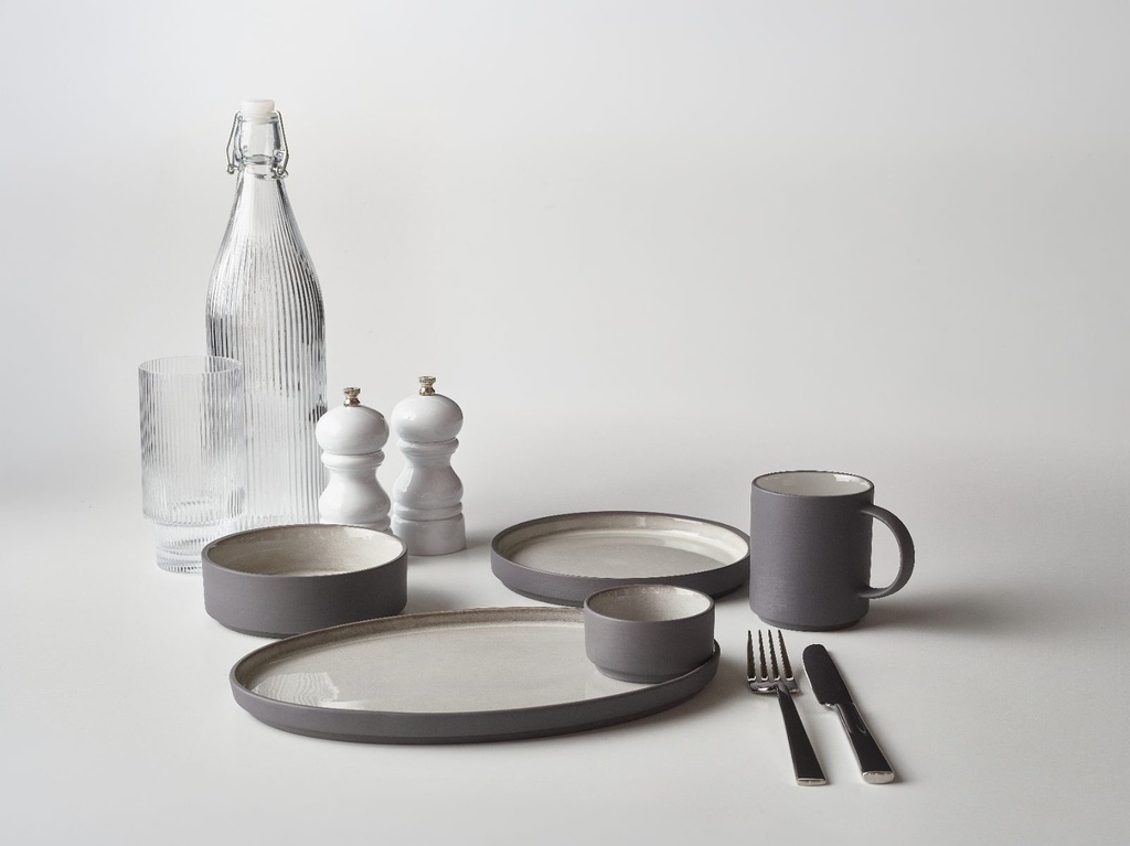 Dipper/tipje 7.6cm 7.5cl Kava Grey Genware sfeer 1