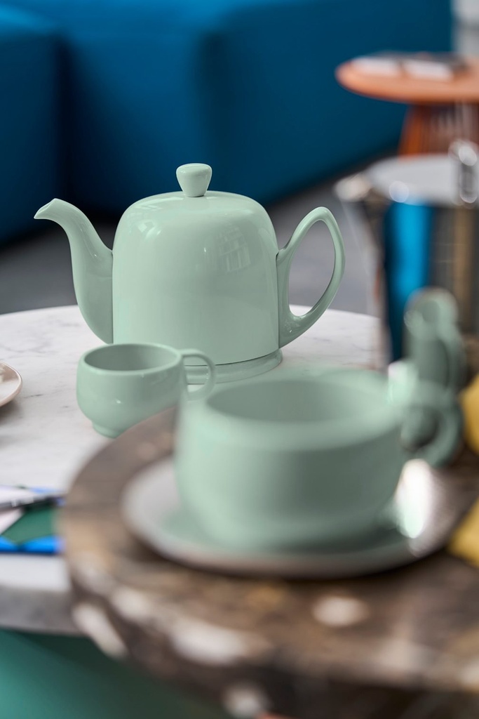 Kop 39.0cl Empileo almond green Guy Degrenne sfeer 3