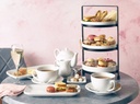 Etagere 3-laags voor bord 20.5cm (h)38.0cm staal zwart Genware sfeer 1