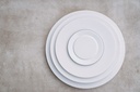 Bord plat 24.0cm Collection L Fragment white Guy Degrenne sfeer 2