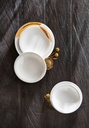 Bord plat coupe 32.0cm SD One gold Guy Degrenne sfeer 1