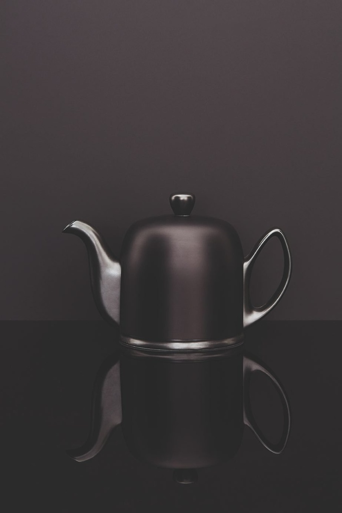 Theepot 35.0cl Salam black cloche black Guy Degrenne sfeer 1