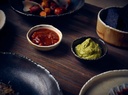 Dipper/tipje 8.3cm 6.0cl Roko Cinder Black Genware sfeer 1