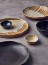 Kom walled 20.5cm 82.0cl Roko Cinder Black Genware sfeer 1