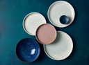 Bord diep coupe 20.0cm Terra Aqua Blue Genware sfeer 1
