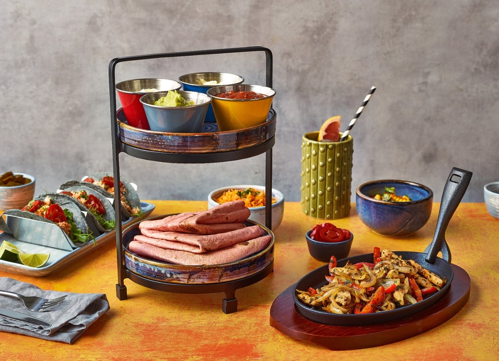Schaal tapas 10.0cm 17.0cl Terra Aqua Blue Genware sfeer 1