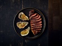 Bord walled low 21.0cm Terra Cinder Black Genware sfeer 2