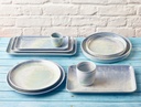 Schaal rechthoek 27.0x12.5cm Terra Seafoam Genware sfeer 1
