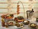 Espetada standaard 24.0x(h)45.0cm staal zwart Genware sfeer 3