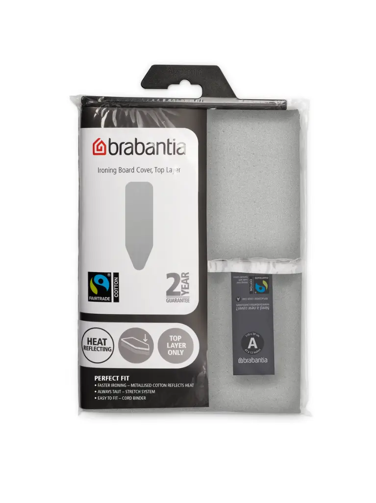Ironing Board Cover A, 110x30cm 2mm Foam - Metallised - 8710755216800 Brabantia_300dpi_885x1181px_E_NR-48899.webp
