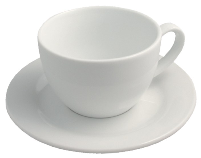 Kop en schotel cappuccino 20.0cl Alaska white Revol