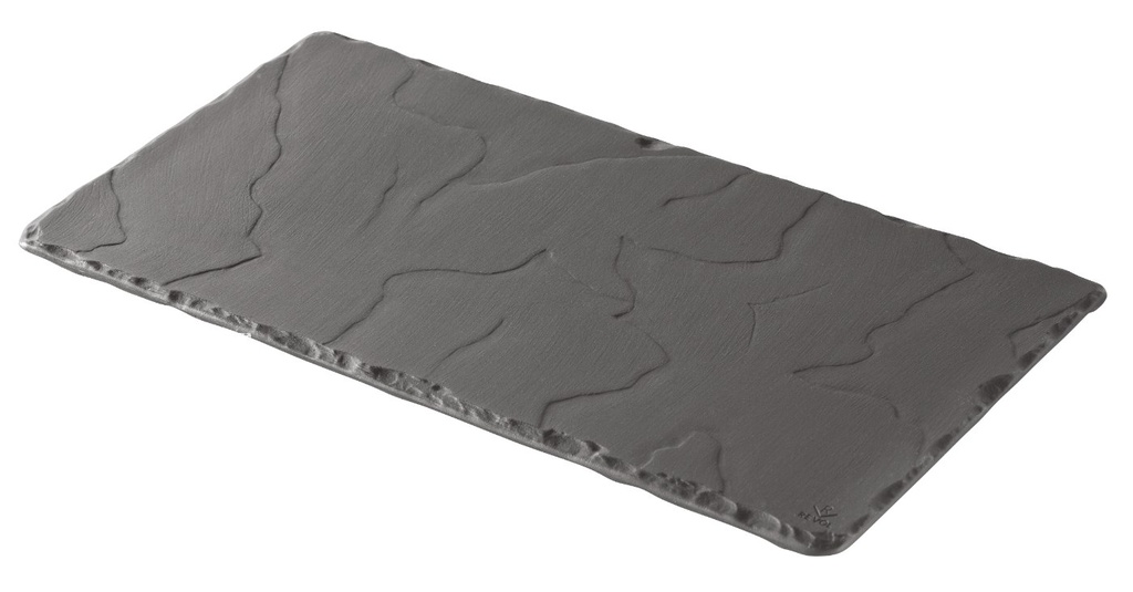 Bord plat rechthoek 30.0x16.0x(h)0.7cm Basalt Revol
