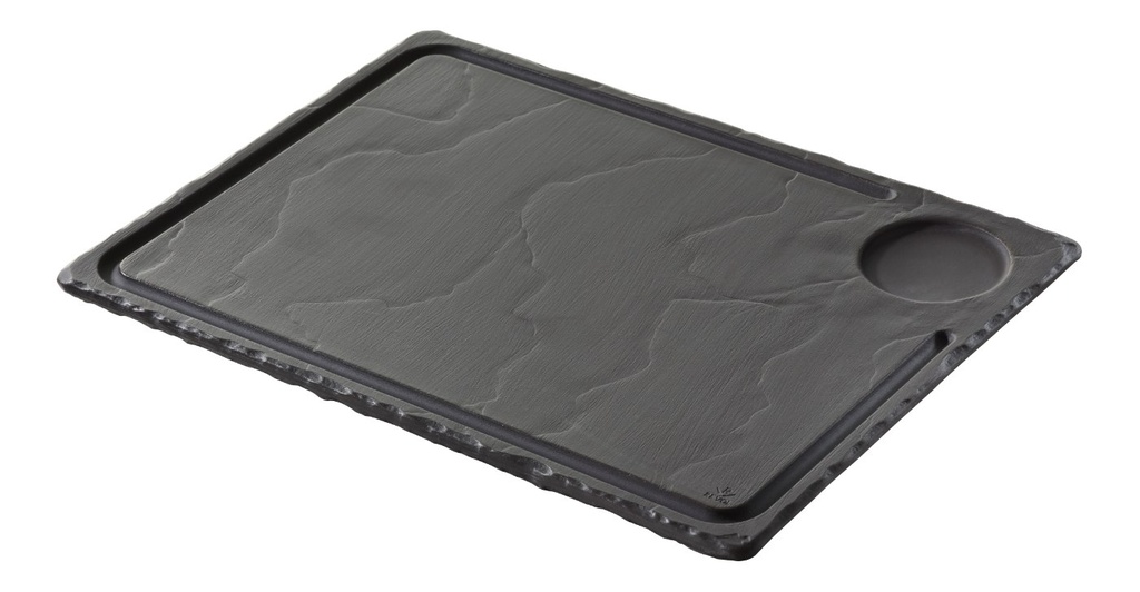 Bord steak 33.0x24.0cm Basalt Revol