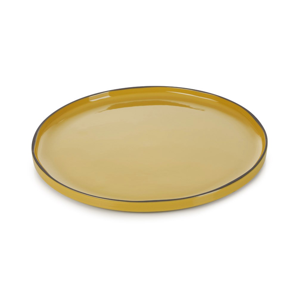 Bord walled 33.0cm Caractère tumeric Revol