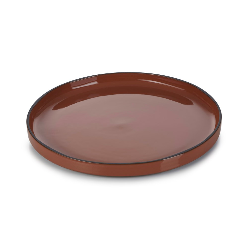 Bord walled laag 26.0cm Caractère cinnamon Revol