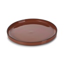 Bord walled laag 26.0cm Caractère cinnamon Revol