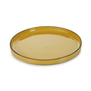Bord walled laag 26.0cm Caractère tumeric Revol