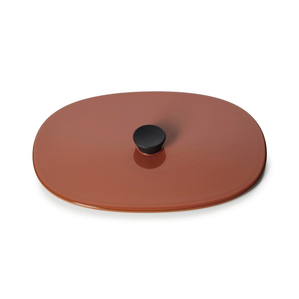 Deksel braadslede 26.0x18.5cm Caractère cinnamon Revol