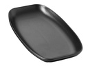 Bord plat rechthoek 24.0x12.5cm Club Adélie cast iron black Revol
