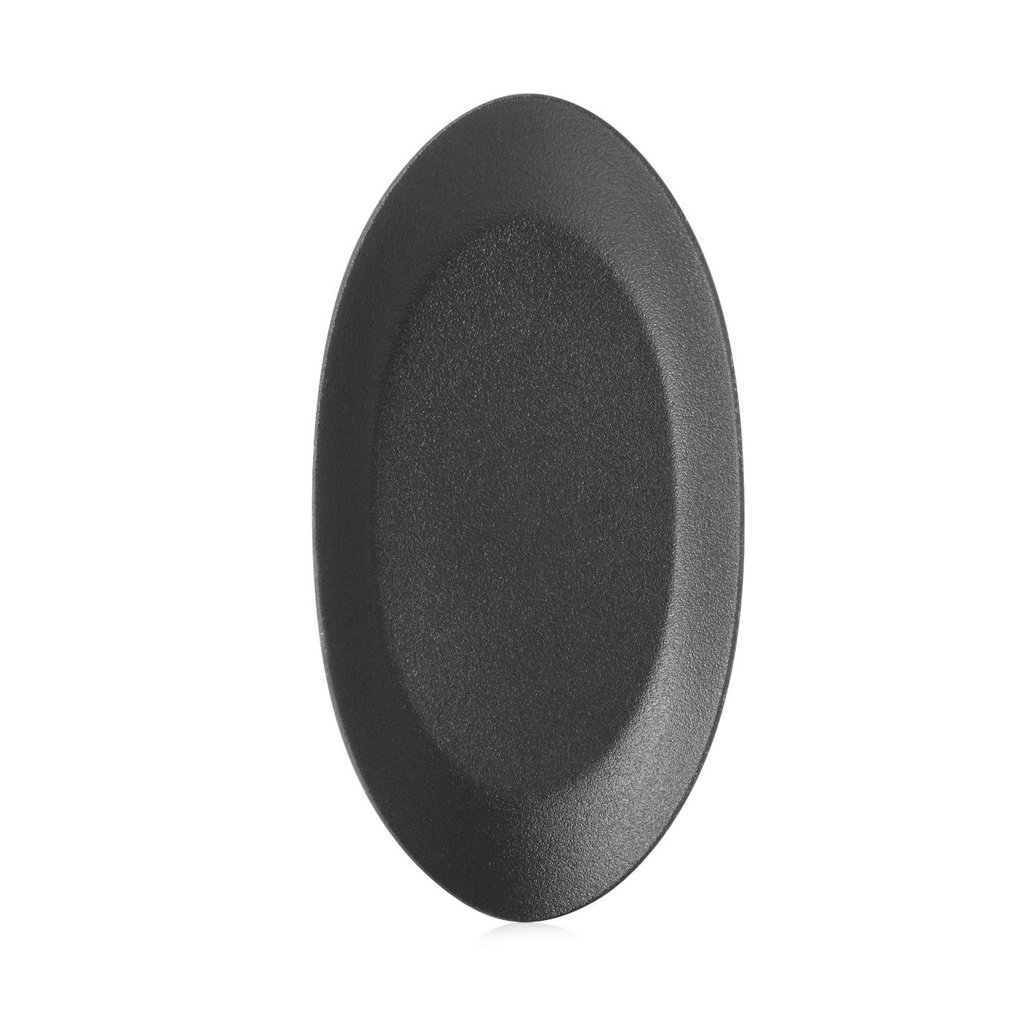 Bord ovaal 25.0x13.3cm Equinoxe cast iron black Revol