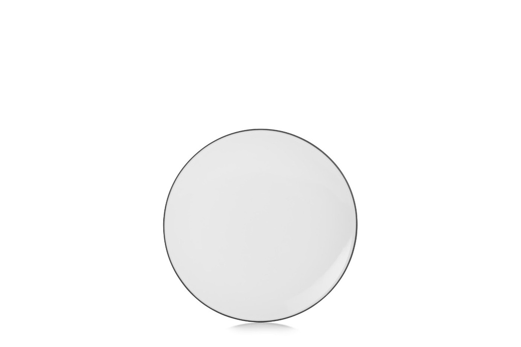 Bord plat 21.5cm Equinoxe white cumulus Revol