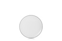Bord plat 21.5cm Equinoxe white cumulus Revol