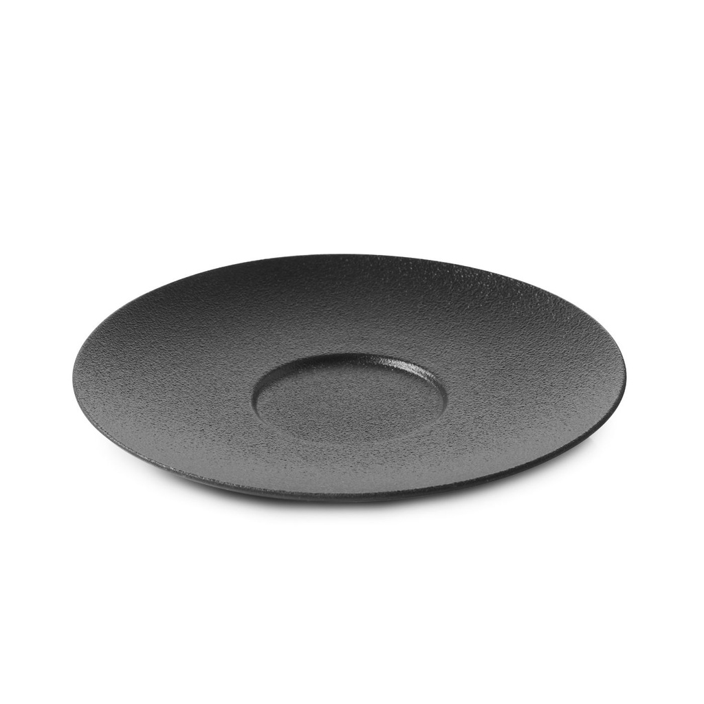 Schotel thee 16.0cm Equinoxe cast iron black Revol