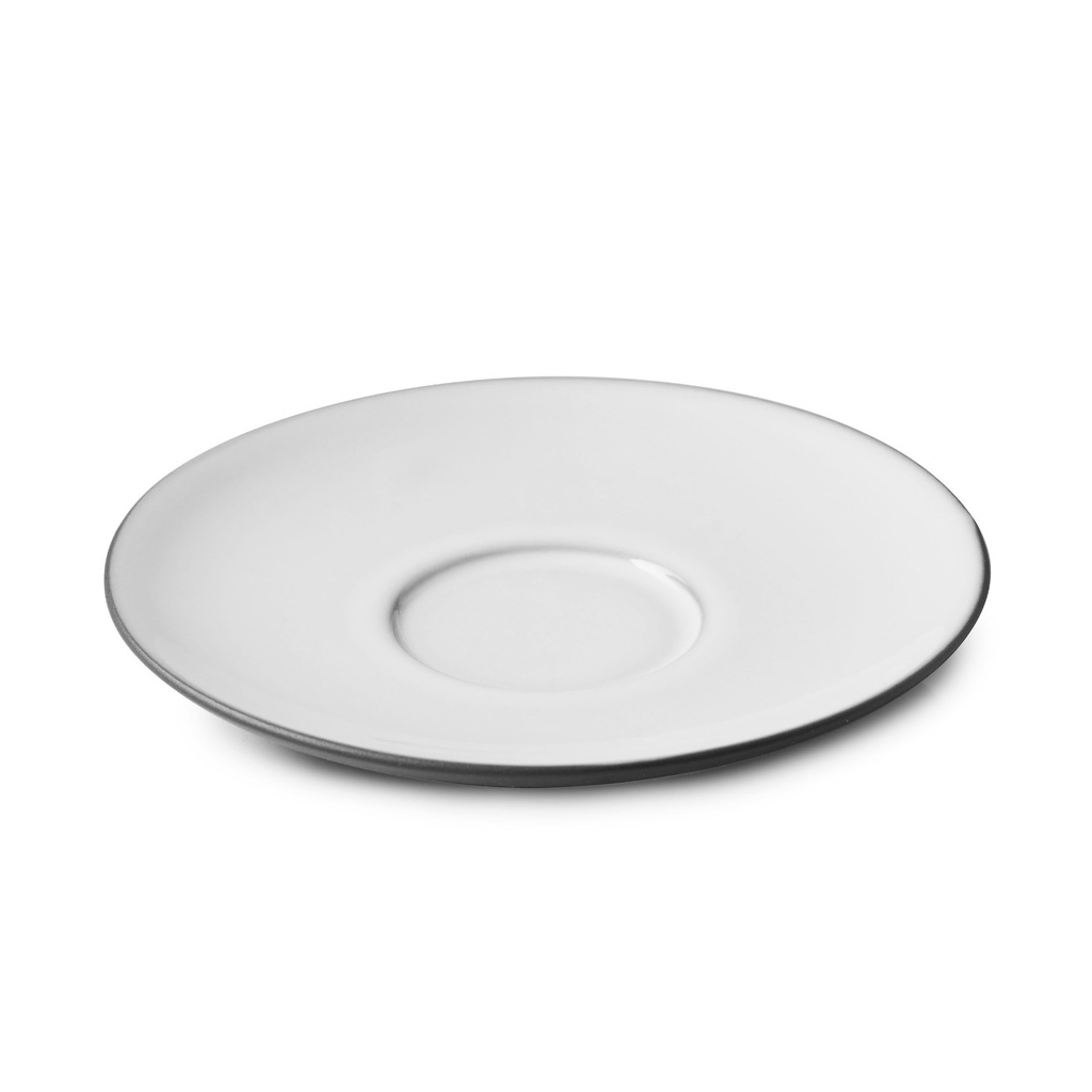Schotel thee 16.0cm Equinoxe white cumulus Revol