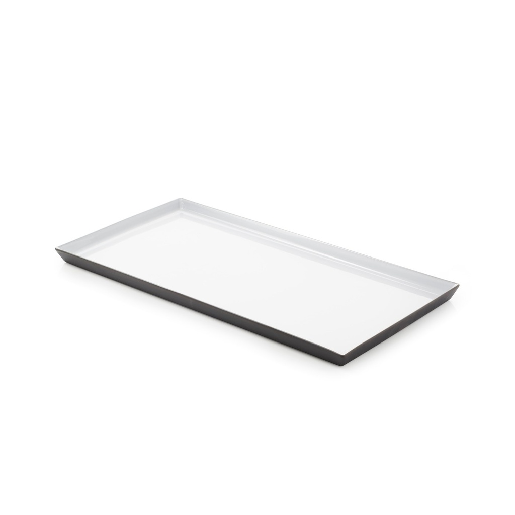 Serveerschaal rechthoek 55.5x28.0cm Equinoxe white cumulus Revol