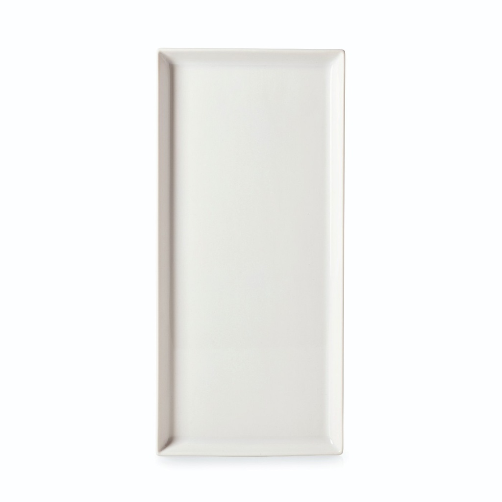 Bord plat rechthoek 32.5x15.0cm Madeleine alabaster white Revol