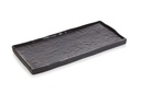 Bord plat rechthoek 30.0x13.5cm Solstice black moon Revol