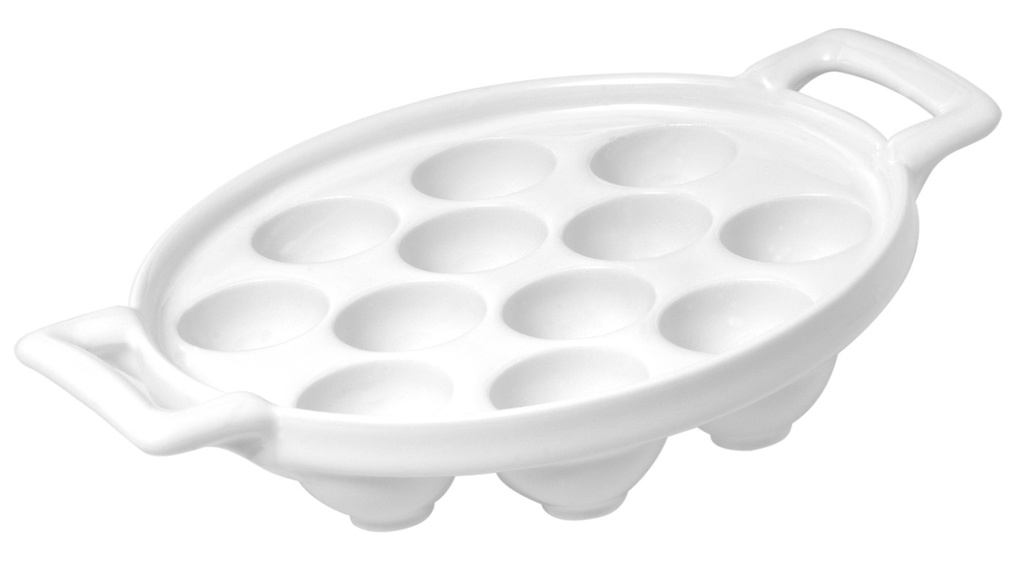 Escargotschaal 12 gaten Belle Cuisine white Revol