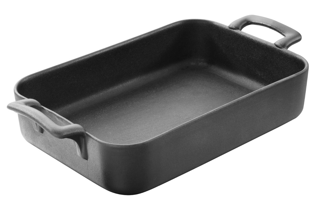 Oven/presenteerschaal 26.0x18.5cm Belle Cuisine cast iron black Revol