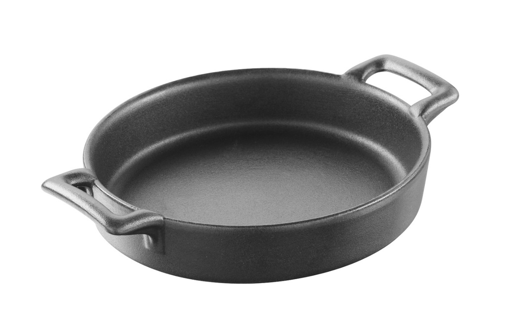 Ovenschaal ovaal 14.5x13.0cm Belle Cuisine cast iron black Revol