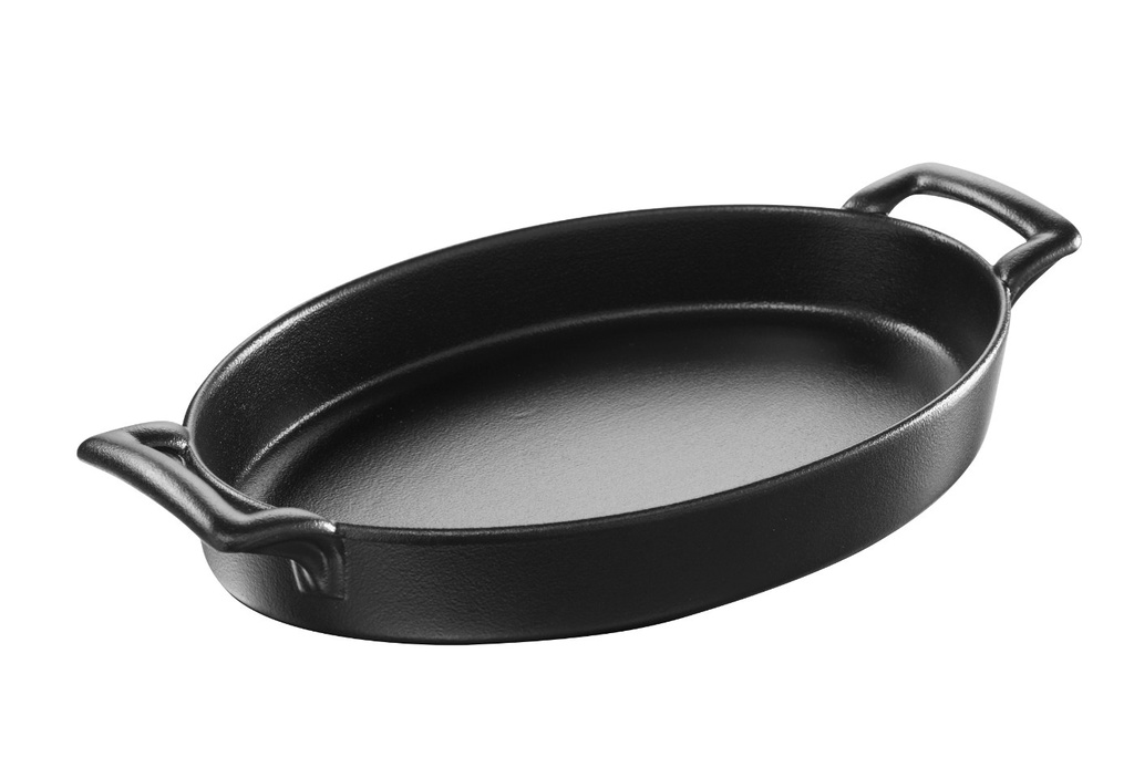 Ovenschaal ovaal 28.0x19.0cm Belle Cuisine cast iron black Revol
