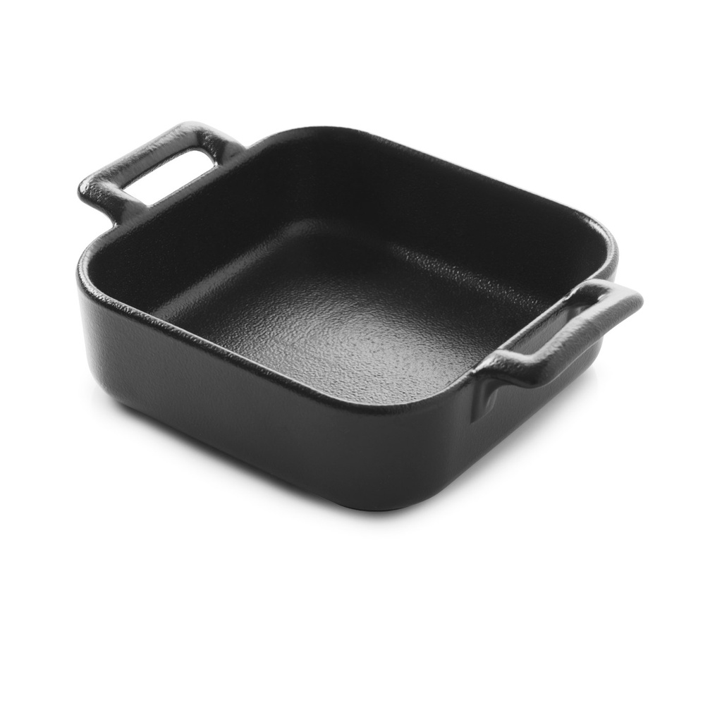 Ovenschaal vierkant 13.0x13.0cm 35.0cl Belle Cuisine cast iron black Revol
