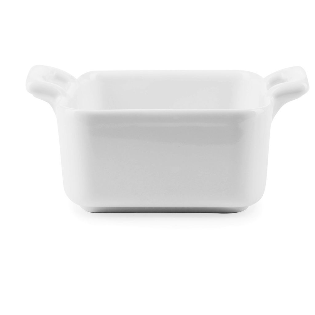 Ovenschaaltje vierkant 7.0x7.0cm 8.0cl Belle Cuisine white Revol