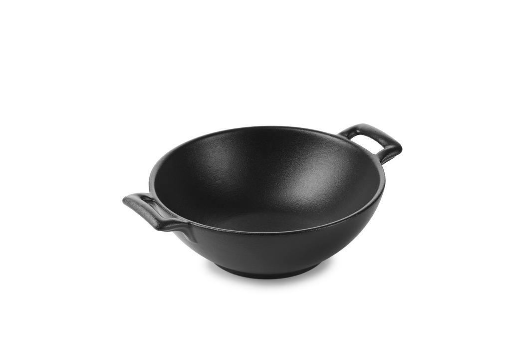 Wok 16.0cm 50.0cl Belle Cuisine cast iron black Revol