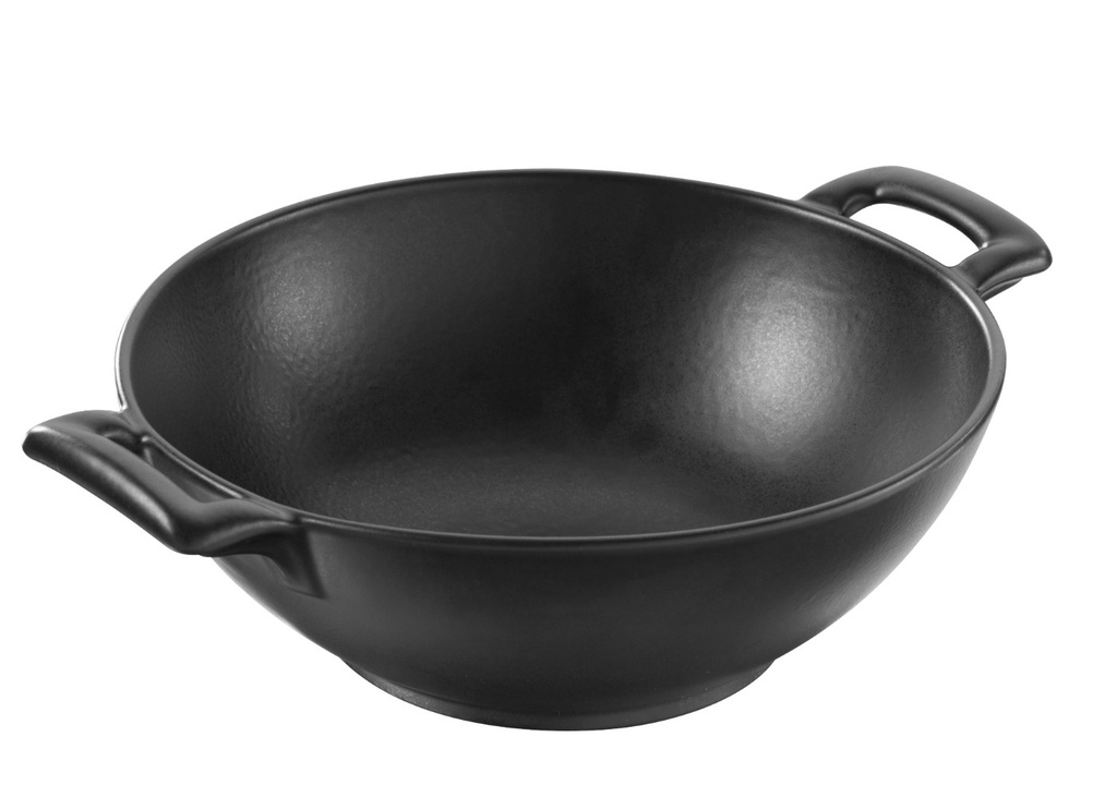 Wok 20.0cm 100.0cl Belle Cuisine cast iron black Revol