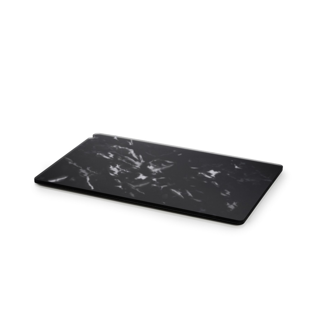 Serveerplateau GN 1/1 53.0x32.5x(h)1.0cm En Scène black marble Revol