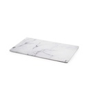 Serveerplateau GN 1/1 53.0x32.5x(h)1.0cm En Scène white marble Revol