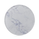Serveerplateau rond 17.0cm voor etagere L nacryl white marble Revol