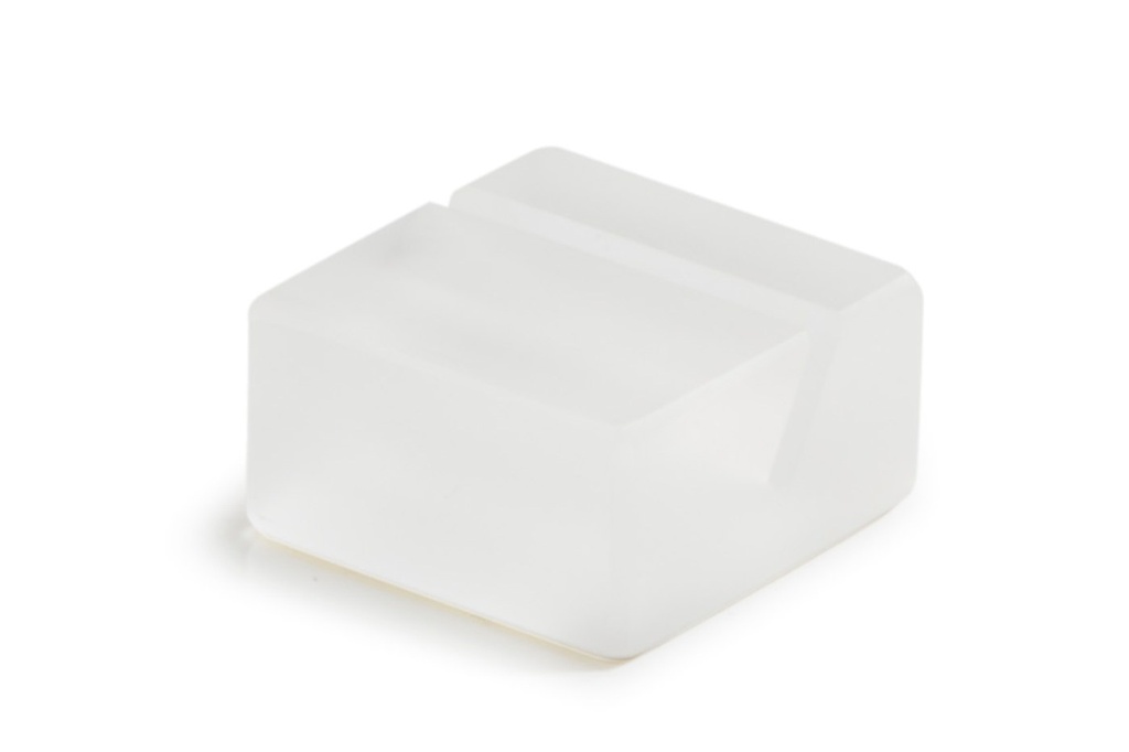 Buffet menuhouder bricks 4.0x4.0x(h)2.0cm Mealplak white Revol
