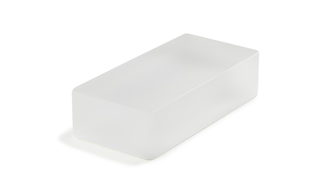 Serveerblok bricks 16.5x8.0x(h)4.0cm Mealplak Ice white Revol