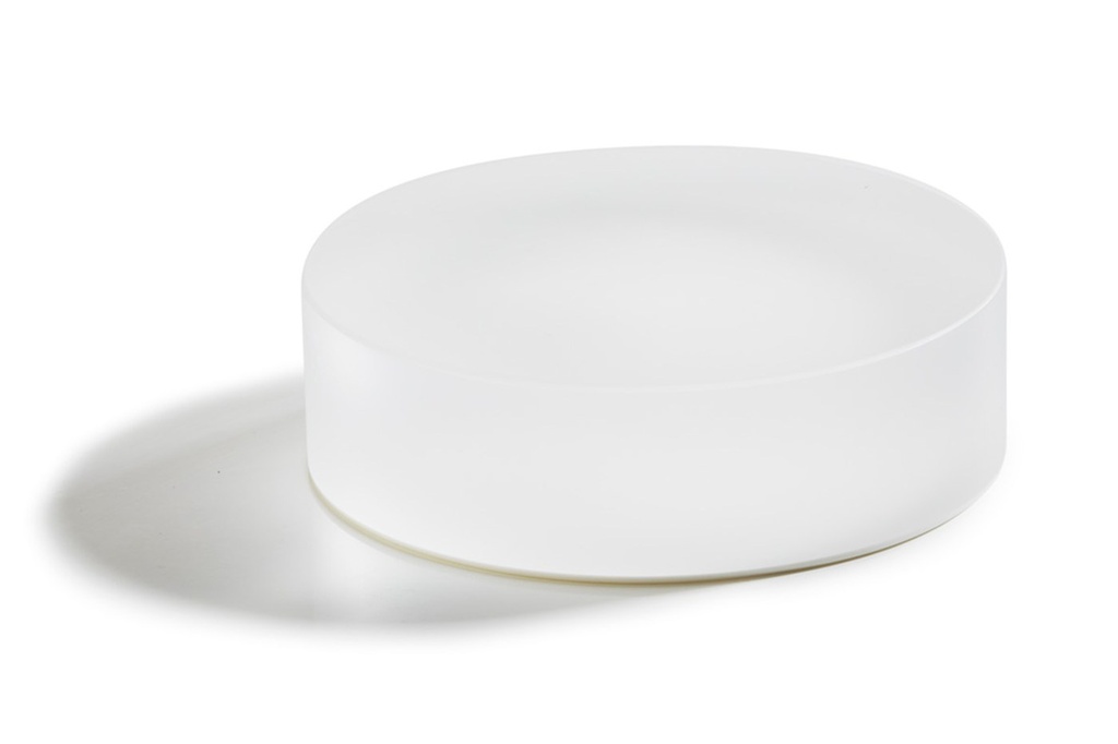 Serveerblok bricks rond 15.0x(h)4.0cm Mealplak Ice white Revol