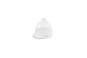 Serveerschaal met cloche 15.0cm 30.0cl Mealplak Ice white Revol
