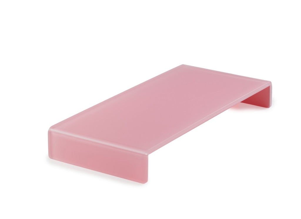 Buffetverhoger rechthoek 39.5x19.5x(h)5.0cm Mealplak Sweety pink Revol