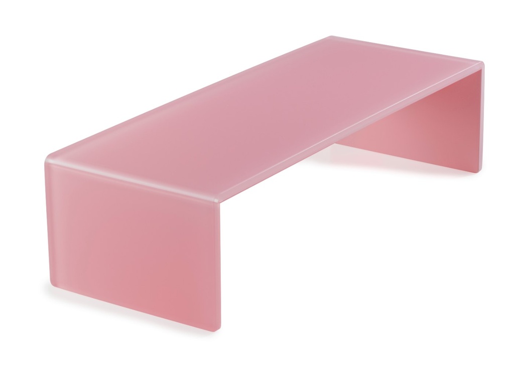 Buffetverhoger rechthoek 49.5x19.5x(h)12.0cm Mealplak Sweety pink Revol