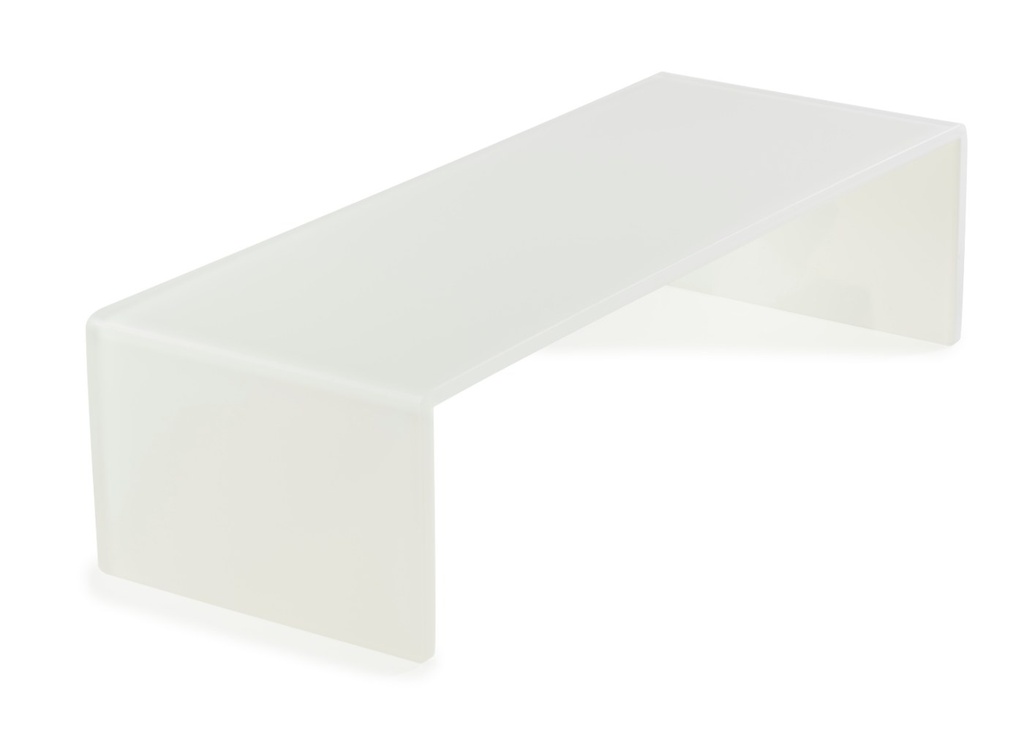 Buffetverhoger rechthoek 49.5x19.5x(h)12.0cm Mealplak Sweety white Revol